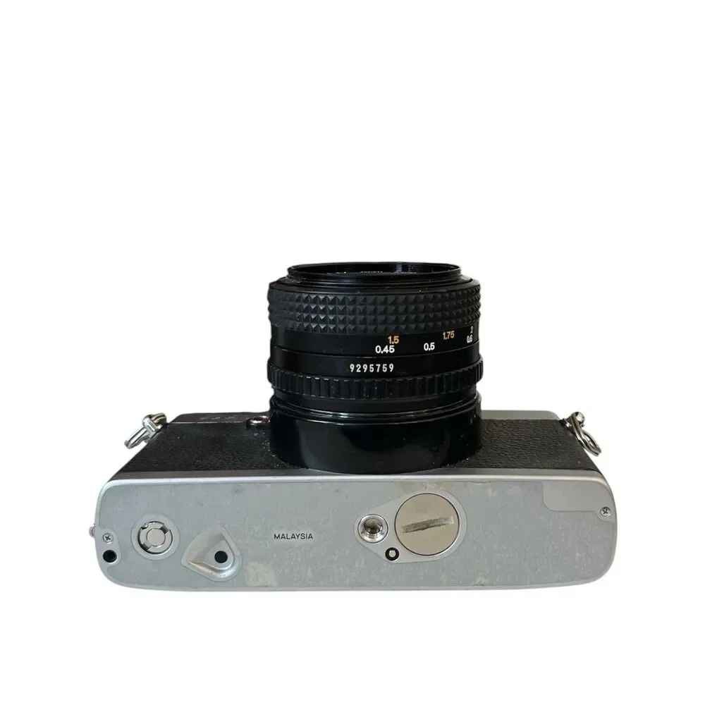 Minolta XG-A 35mm SLR Film Camera 50mm 1:1.7 Lens Untested PARTS ONLY